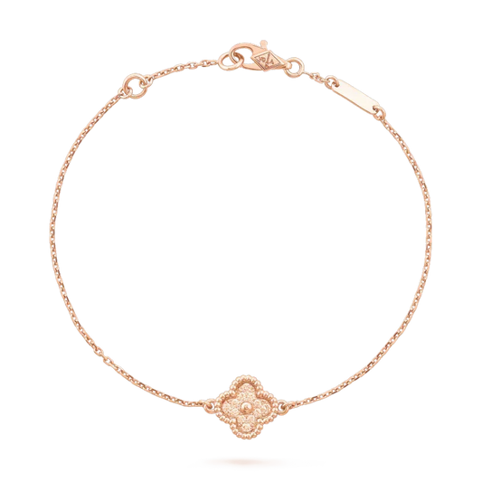[⭐Shinejoy]CLOVER SINGLE FLOWER BRACELET
