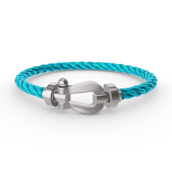 [⭐Shinejoy]FORCE LARGE HORSESHOE NO DIAMOND BRACELET SILVER