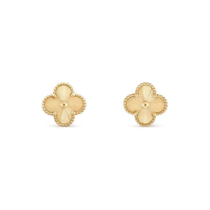 [⭐Shinejoy]CLOVER MEDIUM 1 MOTIFS LASER EARRINGS
