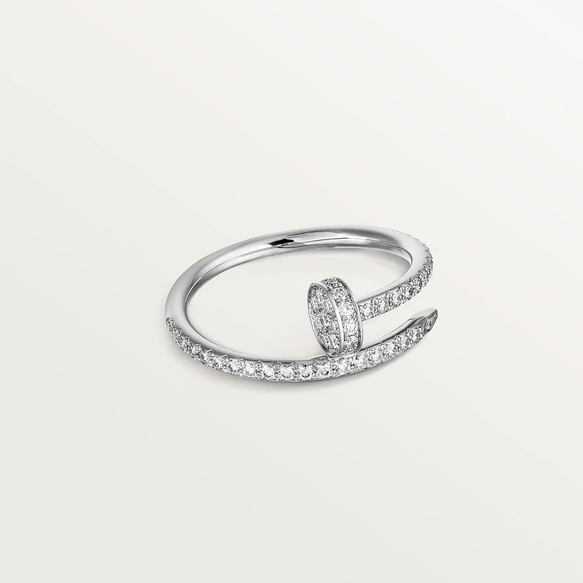 [⭐Shinejoy]JUSTE RING 1.8MM SILVER DIAMONDS